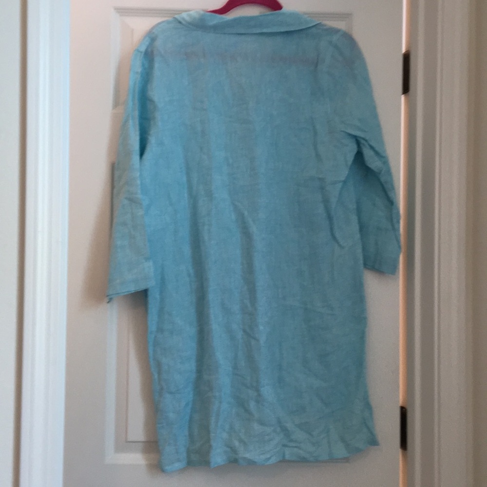 100% Linen Swim Cover up - Picture 4 of 4